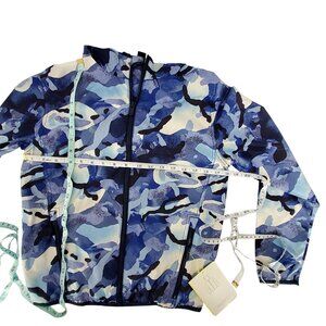 All In Motion Kids Camo Jacket  • Eco-friendly recycled materials Size L Blue